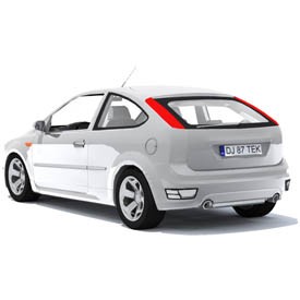 Ford Focus 3D Object | FREE Artlantis Objects Download